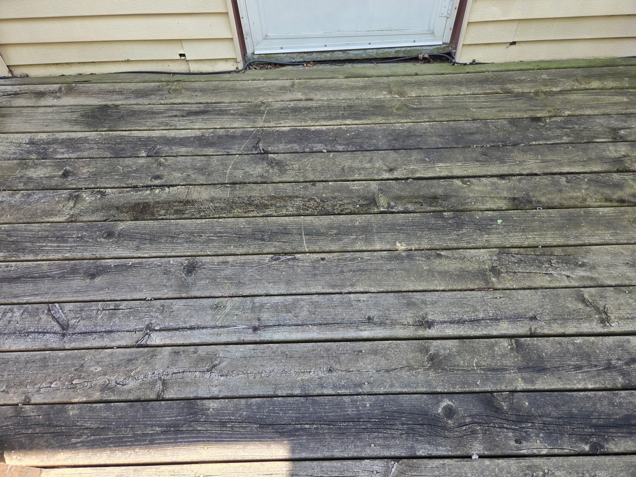 Deck Pressure Wash