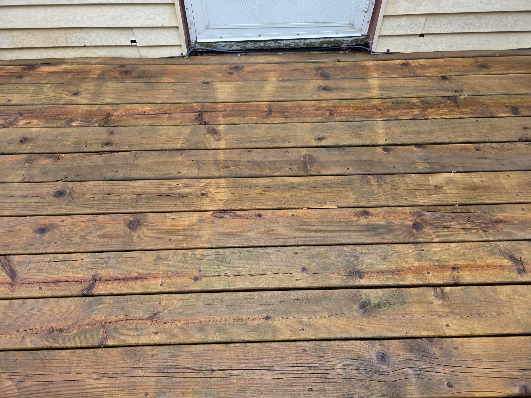 Deck Pressure Wash